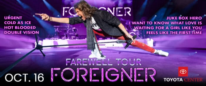 Foreigner - Farewell Tour - Toyota Center