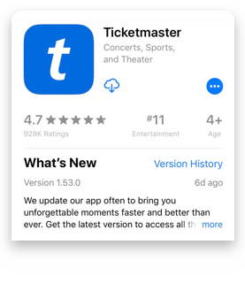 Ticketmaster Mobile Ticket Process